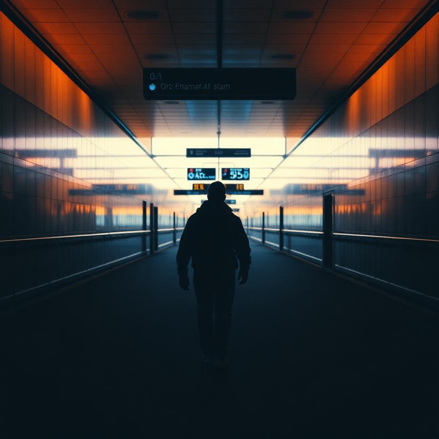 5am airport.